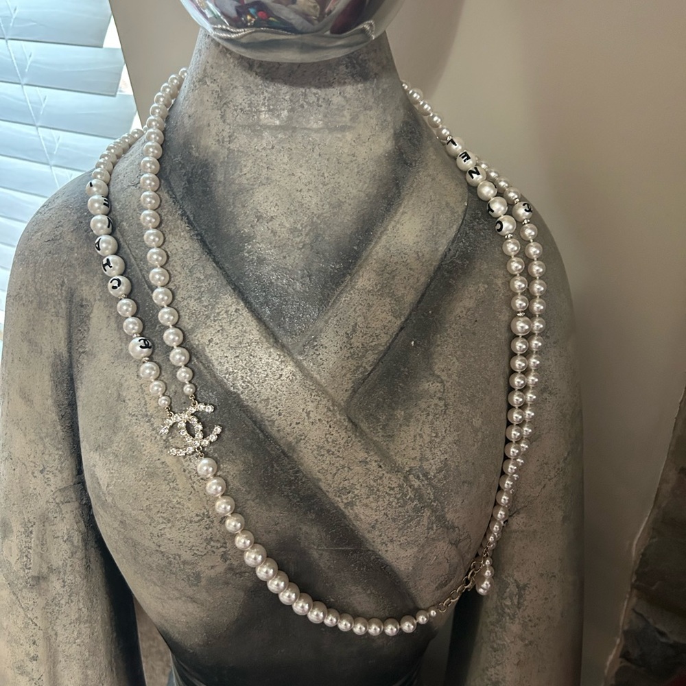 Chanel 42 Inch White Pearl Necklace - Picture 9 of 15